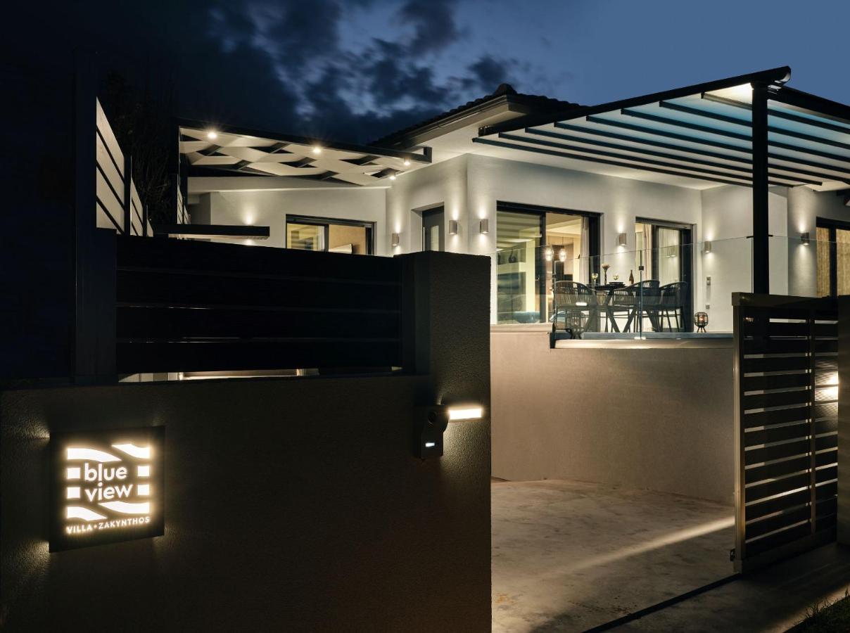 Blue View Villa - Coastal Elegance With Swim Spa, By Zantewize Alykanas  Luaran gambar