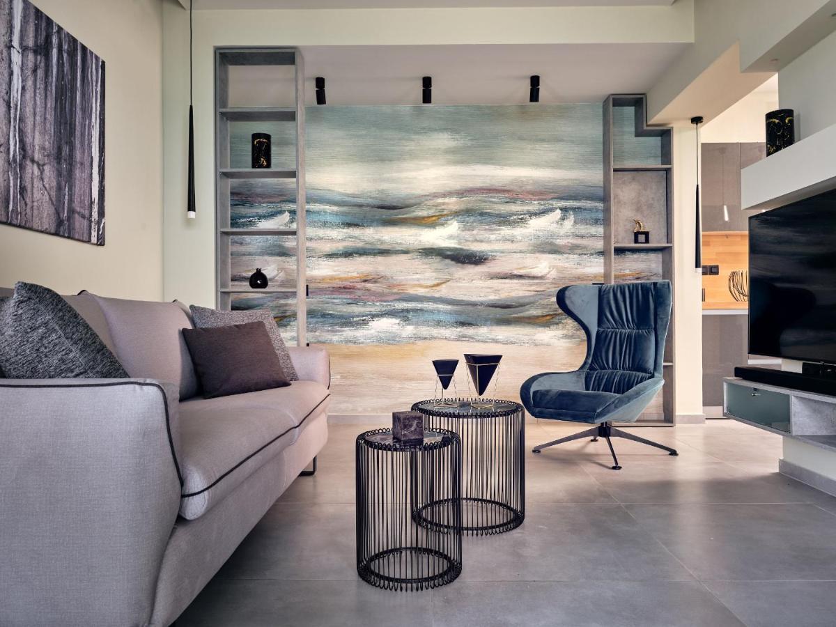 Blue View Villa - Coastal Elegance With Swim Spa, By Zantewize Alykanas  Luaran gambar